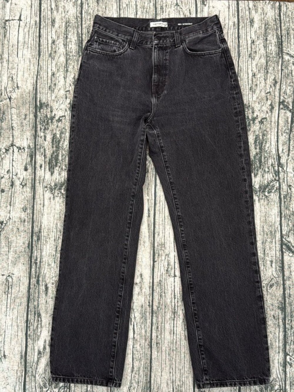 Carhartt WIP W Noxon Pant Jeans Women's 30 Black Straight Fit
